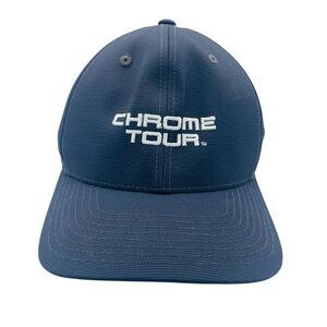 Callaway Hat Men’s Adjustable Gray Snapback Chrome Tour Cap